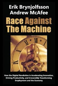 Cover of Race Against the Machine by Erik Brynjolfsson and Andrew McAfee