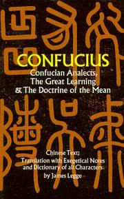 Cover of Analects by Confucius