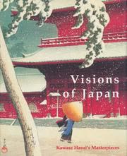Cover of Visions of Japan by Hasui Kawase
