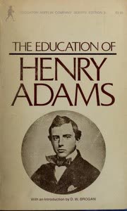 Cover of The Education of Henry Adams by Henry Adams