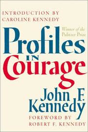Cover of Profiles in Courage by John F. Kennedy