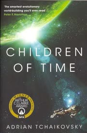 Cover of Children of Time by Adrian Tchaikovsky