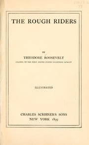 Cover of The Rough Riders by Theodore Roosevelt