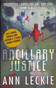 Cover of Ancillary Justice by Ann Leckie