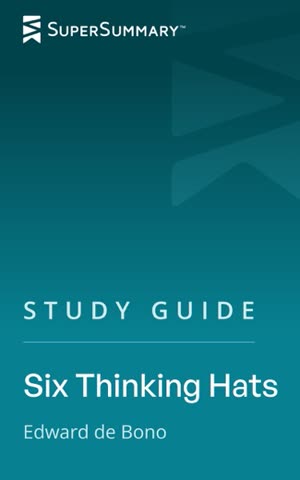 Cover of Six Thinking Hats by Edward de Bono