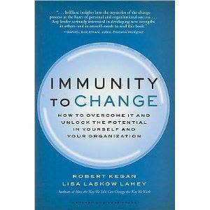 Cover of Immunity to Change by Robert Keegan