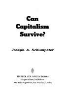 Cover of Can Capitalism Survive?