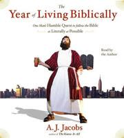 Cover of The Year of Living Biblically by A. J. Jacobs