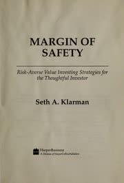 Cover of Margin of Safety by Seth Klarman