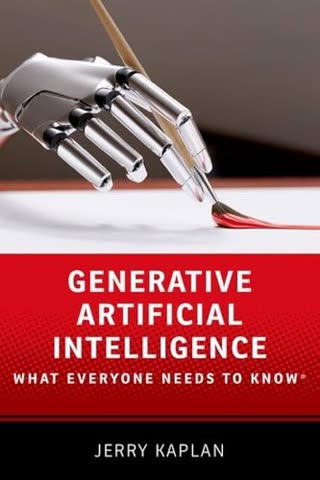 Cover of Generative Artificial Intelligence: What Everyone Needs to Know
