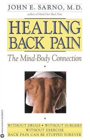 Cover of Healing Back Pain: The Mind-Body Connection by John Sarno