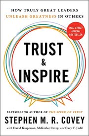 Cover of Trust and Inspire by Stephen M. R. Covey