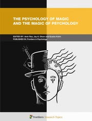 Cover of The Psychology of Magic by Dariel Fitzkee