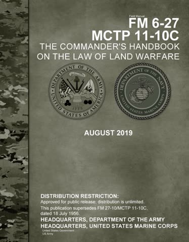 Cover of Company Commander's Handbook