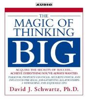 Cover of The Magic of Thinking Big by David J. Schwartz