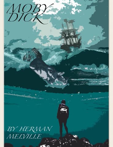 Cover of Moby-Dick; or, The Whale