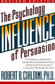 Cover of Influence: The Psychology of Persuasion