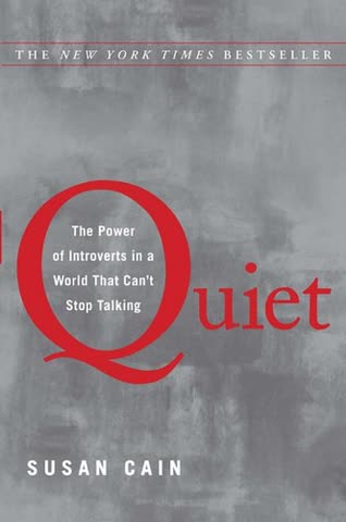 Cover of Quiet: The Power of Introverts in a World That Can't Stop Talking