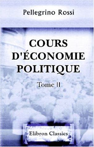 Cover of Cours d'économie politique by Vilfredo Pareto