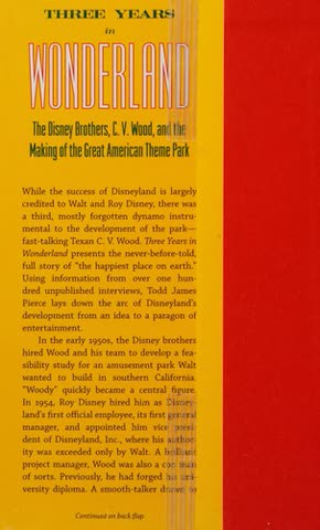 Cover of Three Years in Wonderland