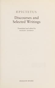 Cover of Discourses and Selected Writings by Epictetus