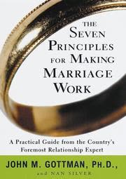 Cover of The Seven Principles for Making Marriage Work by John Gottman