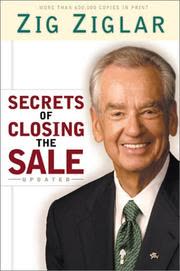 Cover of Secrets of Closing the Sale by Zig Ziglar