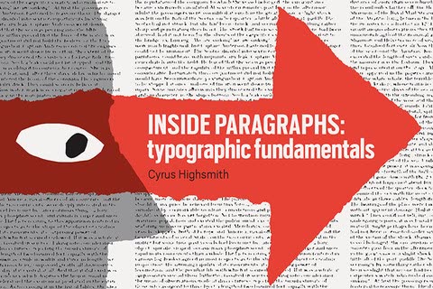 Cover of Inside Paragraphs: Typography for Designers by Cyrus Highsmith