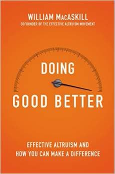 Cover of Doing Good Better by Will MacAskill