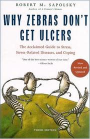 Cover of Why Zebras Don't Get Ulcers by Robert M. Sapolsky