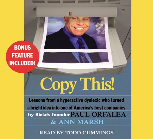 Cover of Copy This! Lessons from a Kinko's Founder by Paul Orfalea