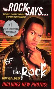 Cover of The Rock Says... by Dwayne Johnson