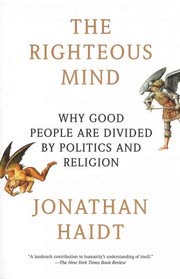 Cover of The Righteous Mind by Jonathan Haidt