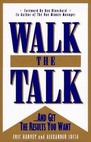 Cover of Walk the Talk by Eric Harvey