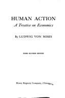 Cover of Human Action by Ludwig von Mises