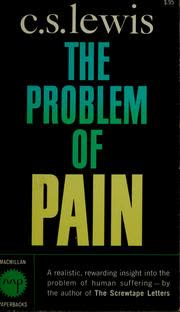 Cover of The Problem of Pain