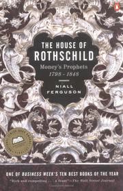 Cover of The House of Rothschild by Niall Ferguson