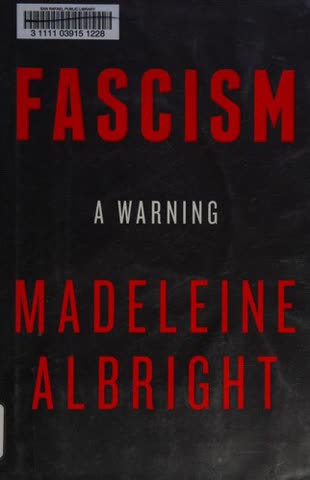 Cover of Fascism: A Warning by Madeleine Albright