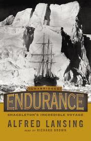 Cover of Endurance: Shackleton's Incredible Voyage by Alfred Lansing