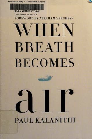 Cover of When Breath Becomes Air by Paul Kalanithi