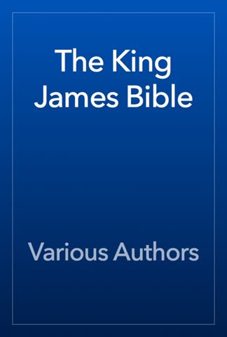 Cover of King James Bible by Unknown
