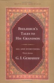 Cover of Beelzebub's Tales to His Grandson by G.I. Gurdjieff