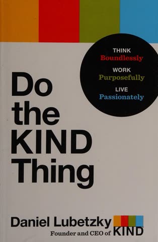 Cover of Do the Kind Thing