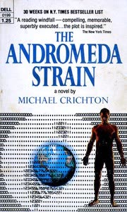 Cover of The Andromeda Strain by Michael Crichton