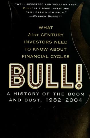 Cover of Bull: A History of the Boom and Bust, 1982-2004