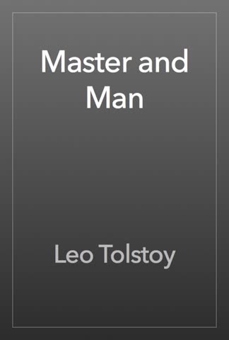Cover of Master and Man