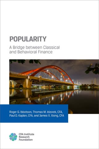 Cover of Popularity: A Bridge Between Classical and Behavioral Finance