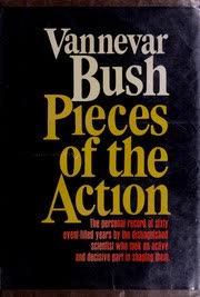 Cover of Pieces of the Action by Vannevar Bush