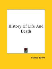 Cover of Of Death by Francis Bacon