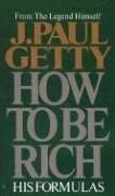 Cover of How to Be Rich by J. Paul Getty